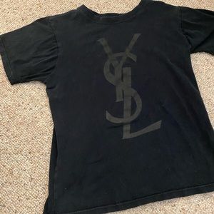 Vintage YSL Logo TEE